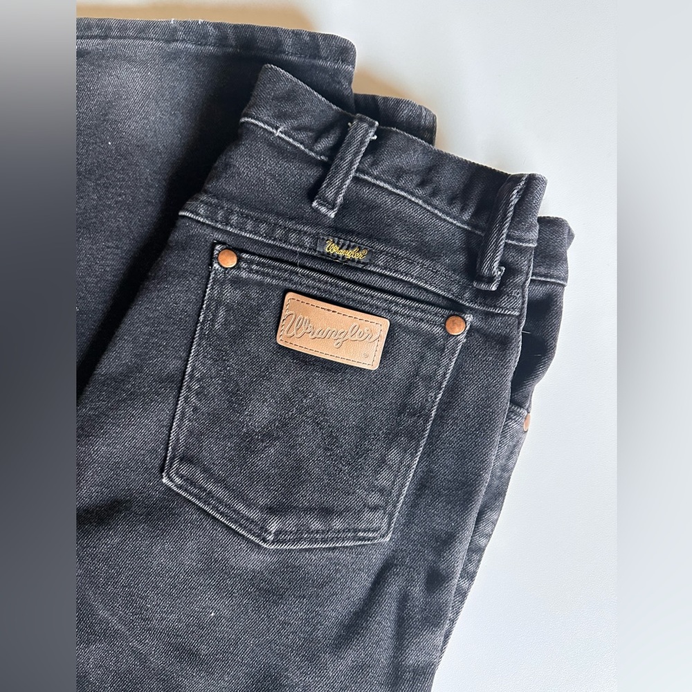 Black Wrangler Denim Size 32 x 34